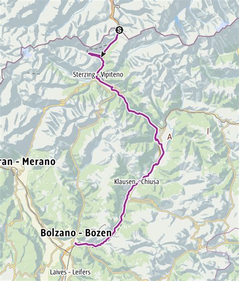 Brennerradroute Brenner-Bozen • Radtour » outdooractive.com