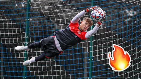 Goalkeeper Training With RB Leipzig Youth Goalkeepers 😱🧤 - YouTube