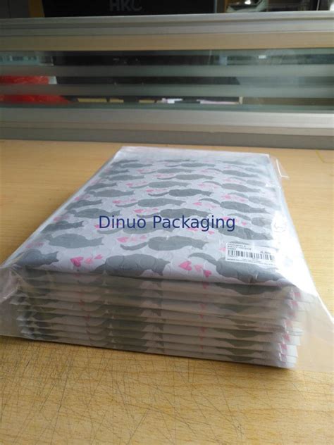 200x260mm #D1 Metallic Bubble Mailing Envelopes , Full Colors Printing Bubble Wrap Packing Envelopes