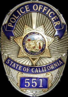 US State of California State Police Department Badge (Last Version ...