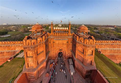 Lahori Gate — the main entrance to the Red Fort • AirPano.com • Photo 360 Virtual Tour, Virtual ...