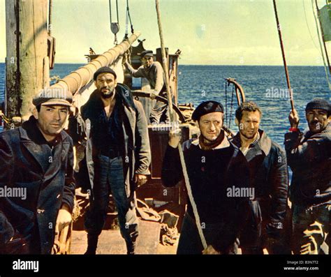 GUNS OF NAVARONE 1961 Columbia film. see Description below for cast Stock Photo - Alamy