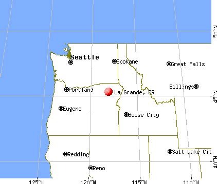 La Grande, Oregon map | Oregon map, Oregon, La grande oregon