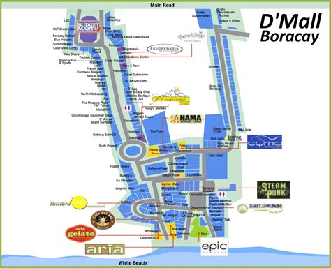 Boracay Map | Philippines | Detailed Maps of Boracay Island