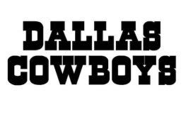 Dallas Cowboys font - Fontspace.io