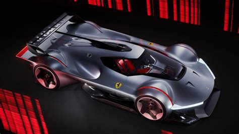 Ferrari Vision Gran Turismo concept is a V-6 single-seater