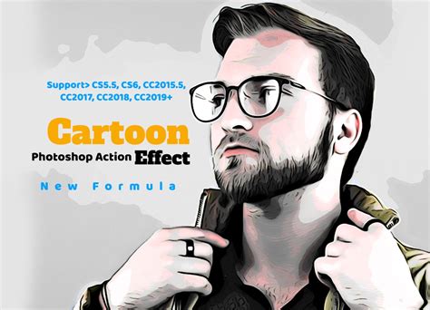 Cartoon Effect Photoshop Action - FilterGrade