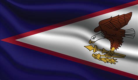 American Samoa Realistic Modern Flag Design 3703747 Vector Art at Vecteezy