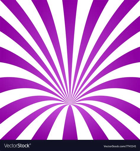 Purple striped cone design background Royalty Free Vector