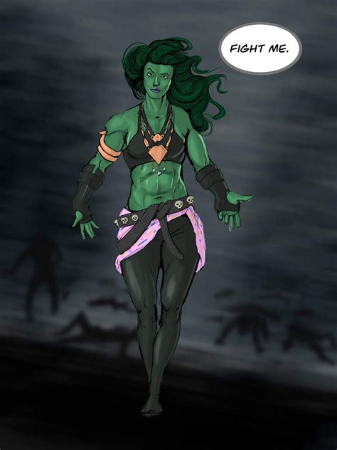 She-Hulk Fantasy Crossover by bengrim on DeviantArt