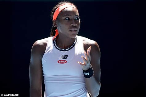 Coco Gauff comes out fighting after Australian Open semifinal doubles ...