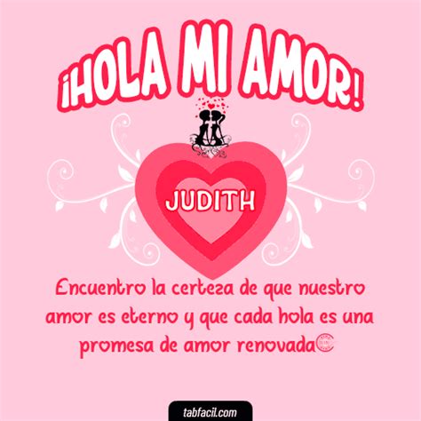 Gifs de amor para Judith ️ | 34 Imágenes gif para dedicar por WhatsApp y Facebook