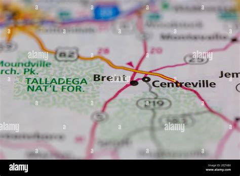 Brent alabama map hi-res stock photography and images - Alamy