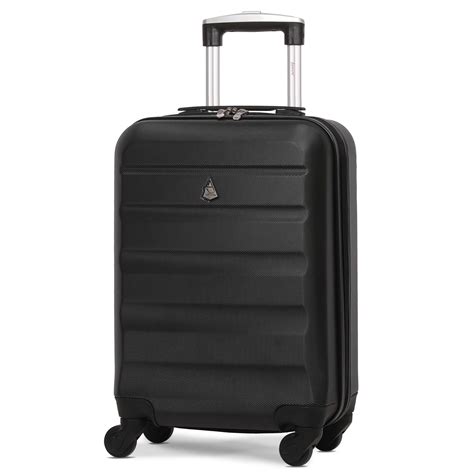 Buy Lightweight 55cm Hard Shell 4 Wheel Travel Carry On Hand Cabin ...