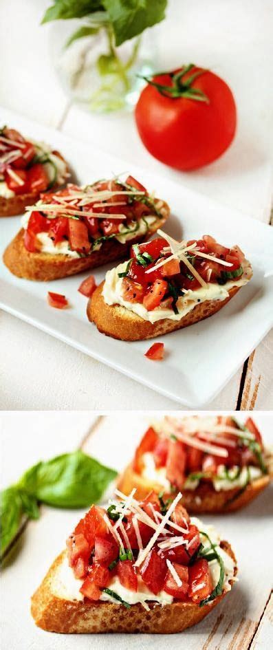 Roasted Garlic and Tomato Bruschetta | Recipes, Bruschetta recipe, Food