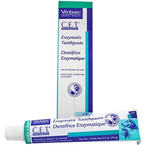 CET Enzymatic Toothpaste, 2.5 Ounce, Vanilla-Mint Flavor, 2 Pack ...