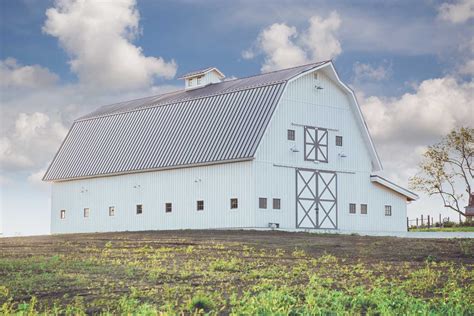 Gambrel Roof Pole Barn - Scandinavian House Design