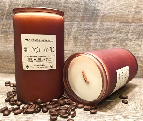 But First...Coffee Scented Soy Candle Coffee Scented | Etsy | Coffee ...