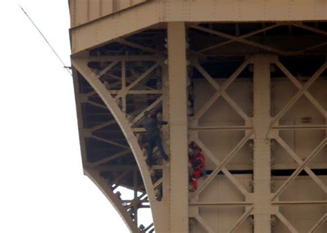 Eiffel Tower evacuated as man tries to scale it - Rediff.com India News