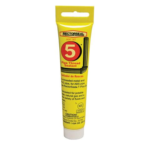 RectorSeal 1.75 oz. #5 Pipe Thread Sealant-25790 - The Home Depot