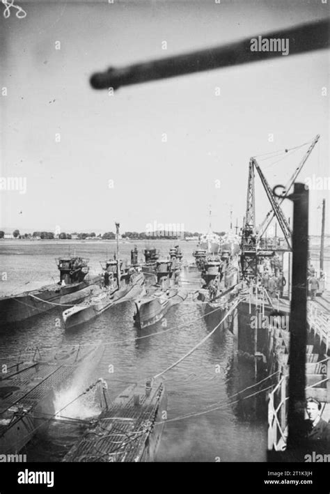 German U-boats Surrender at Lisahally, Near Londonderry, Northern Ireland, 24 - 25 May 1945 ...