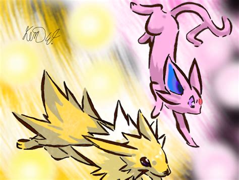 Espeon And Jolteon