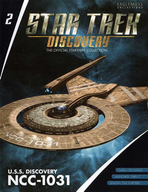 Star Trek: Discovery- The Official Starships Collection #2 U.S.S. Discovery NCC-1031 – Star Trek ...