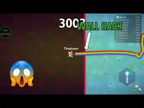 Snake.io modmenu gameplay #3 wall hack - networldfactory.com