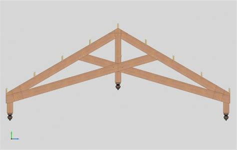 Scissor Truss Designs – Vermont Timber Works