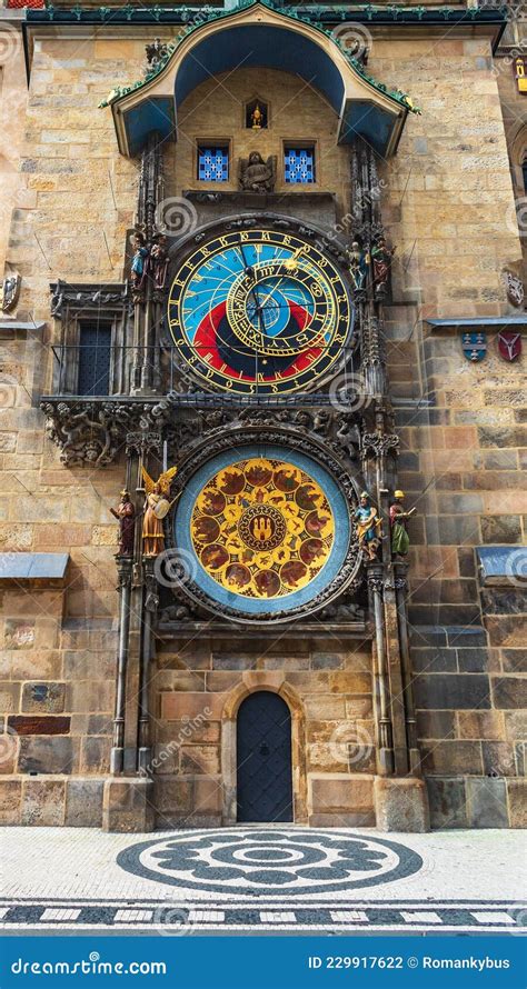 Prague Astronomical Clock on the Old Town Hall Tower, Old Town Square, Prague, Czech Republic ...