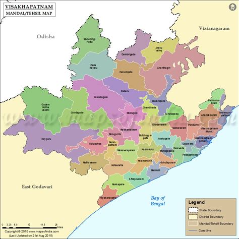 Vishakhapatnam Tehsil Map