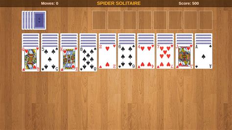 Spider Solitaire - Play free online games on PlayPlayFun