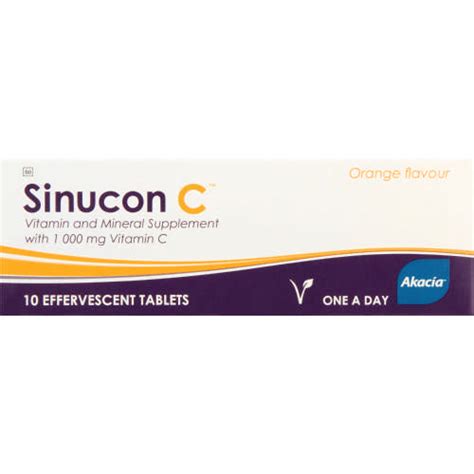 Sinucon Effervescent tablets 10 Tablets