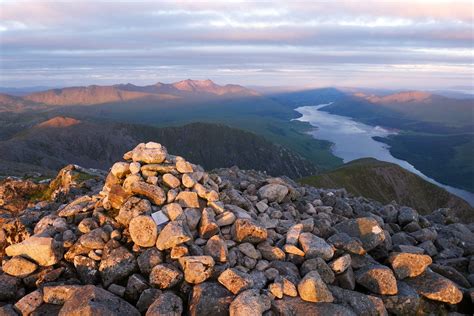 Ben Cruachan from Ben Starav | Taken just after sunrise with… | Flickr