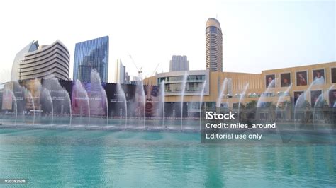 The Dubai Fountain Is The Worlds Tallest Performing Fountain In ...