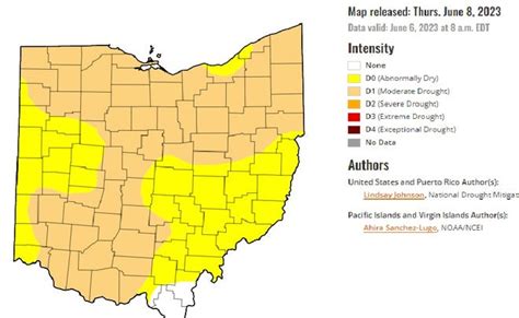 Drought conditions spread across Ohio, some rain expected by Sunday