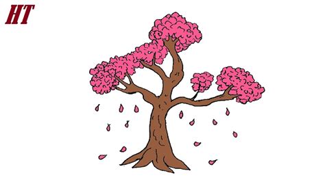 Aggregate more than 81 sakura tree sketch latest - in.eteachers