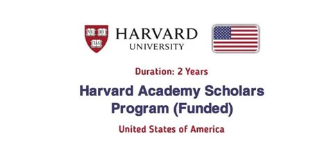 Harvard Academy Scholars Program 2023, USA (Fully-funded) | StudyRose