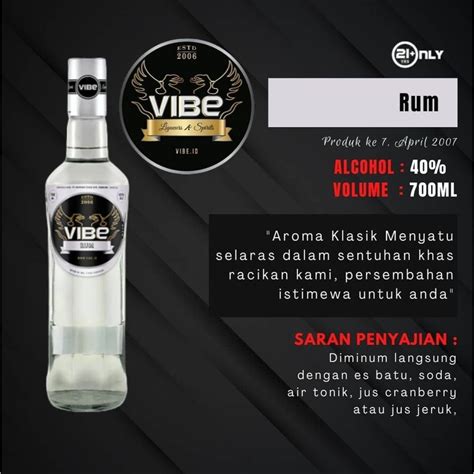 Vibe Minuman Alkohol dinilai sebagai 08/2024 terbaik - BeeCost