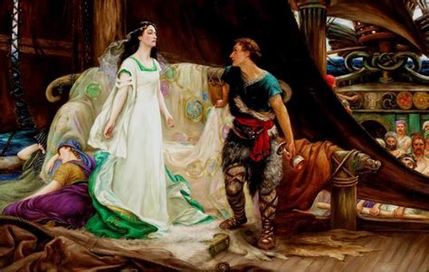 Tristan and Isolde Painting by Herbert Draper Reproduction | iPaintings.com