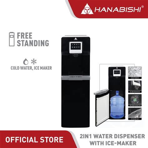 Hanabishi Water Dispenser HFSWD-ICEM3500 With Ice Maker Bottom Load ...