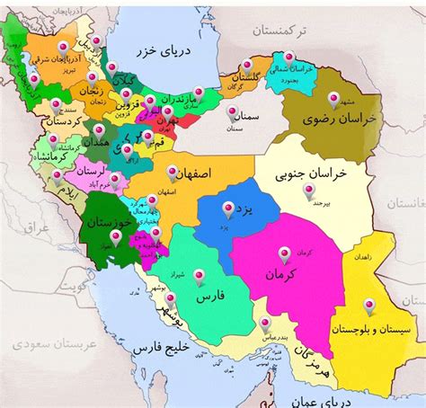 استان های تحت پوشش در نقاشی ساختمان / نقاشی ساختمان