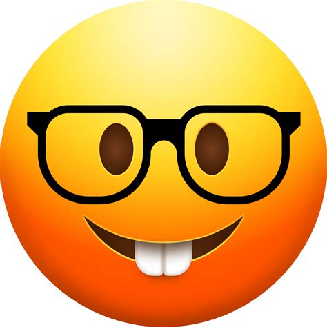 "Nerd Face" Emoji - Download for free – Iconduck