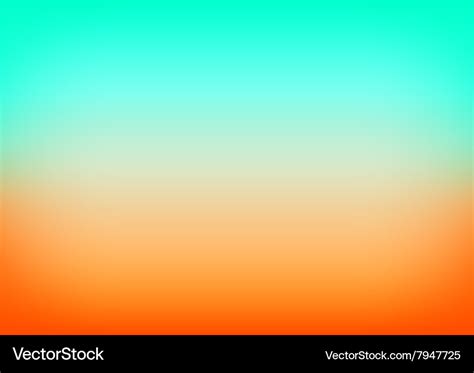 Orange blue gradient background Royalty Free Vector Image