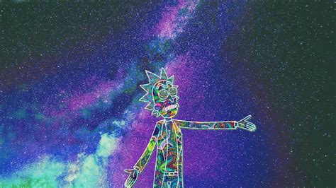 44 Rick and Morty Trippy Wallpapers - Wallpaperboat