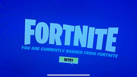 I got banned from fortnite - YouTube