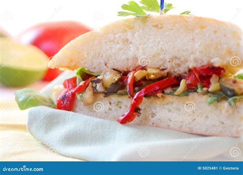 Gourmet sandwiches stock image. Image of roasted, vegetable - 5025481