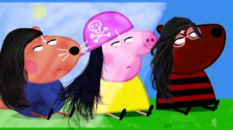 Peppa Pig listens to grown up music #2 - YouTube