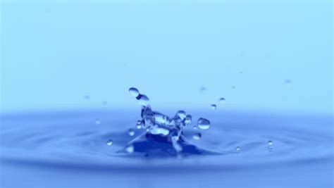 Water Surface Splash, Slow Motion Stock Footage Video 3570359 ...