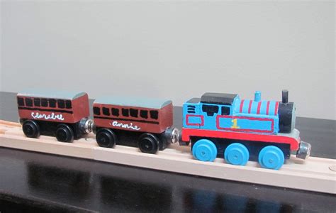 Handmade Wooden Toy Train-Thomas the Train by JLKOriginals on Etsy